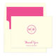 Circle Initials Thank You Note Cards Image 4 of 5